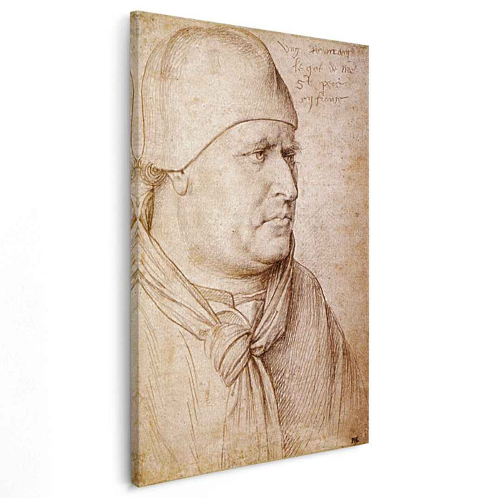 Portrait of a Papal Legate (1460) by Jean Fouquet