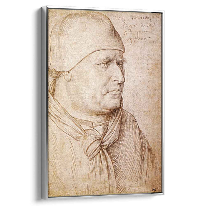 Portrait of a Papal Legate (1460) by Jean Fouquet