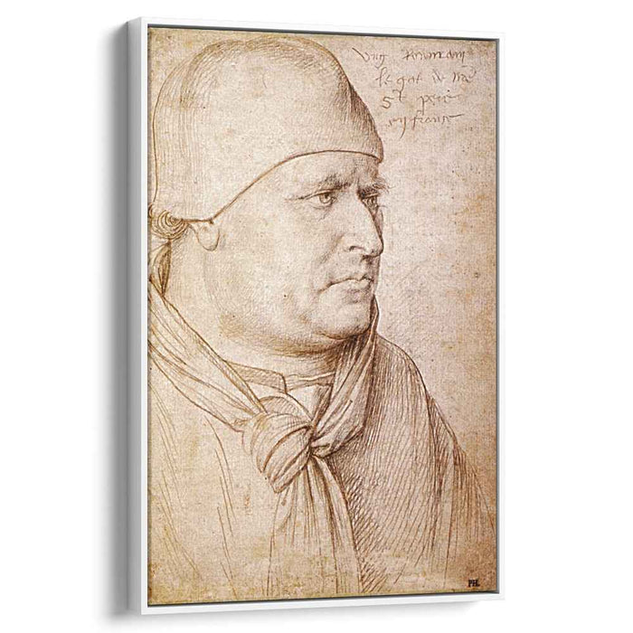 Portrait of a Papal Legate (1460) by Jean Fouquet