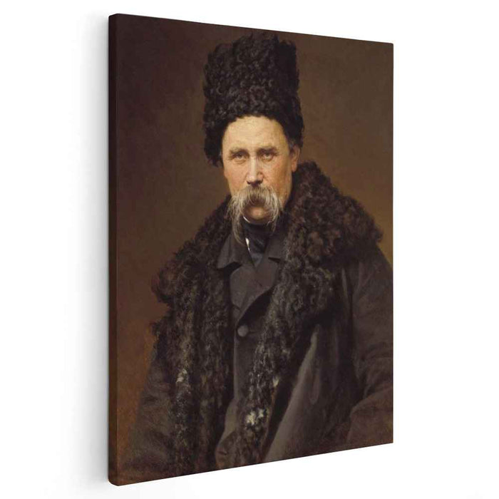 Portrait of a poet and artist Taras Shevchenko (1871) by Ivan Kramskoy