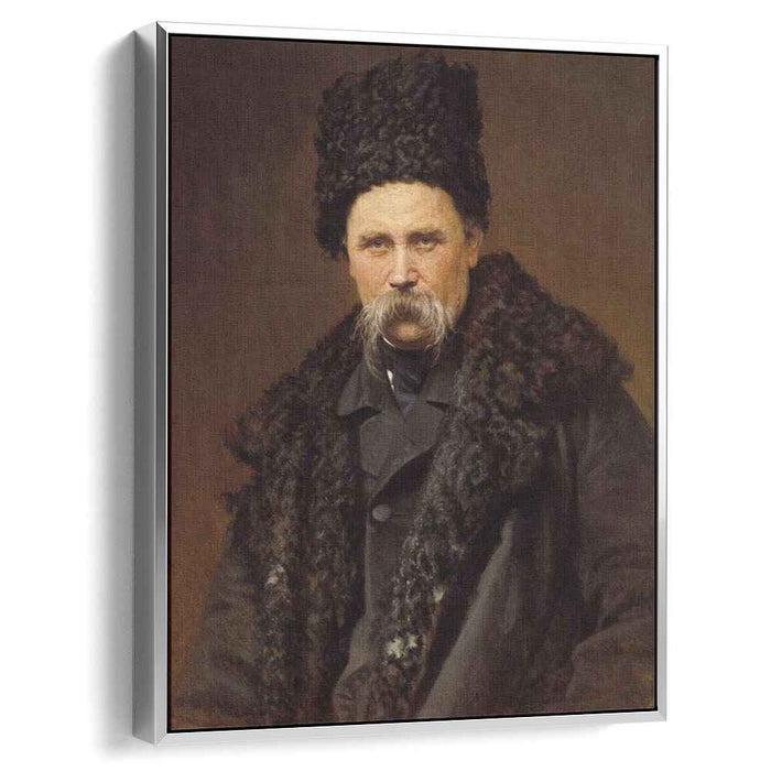 Portrait of a poet and artist Taras Shevchenko (1871) by Ivan Kramskoy