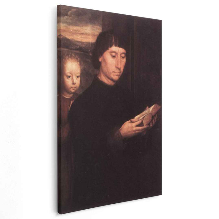 Portrait of a Reading Man (1485) by Hans Memling