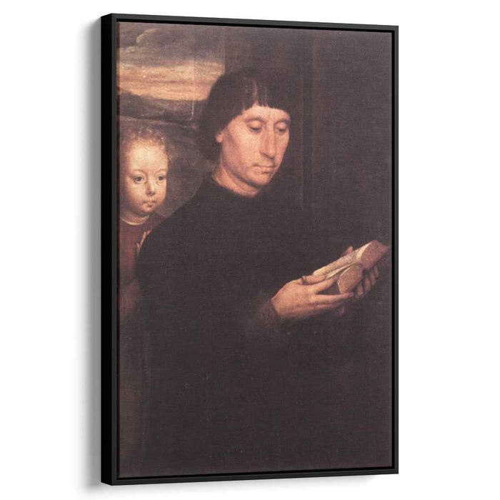 Portrait of a Reading Man (1485) by Hans Memling