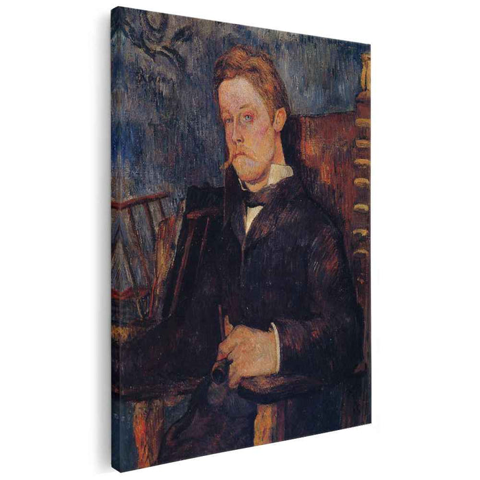 Portrait of a seated man (1884) by Paul Gauguin