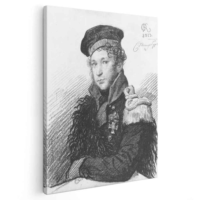 Portrait of A. Tamilov (1813) by Orest Kiprensky