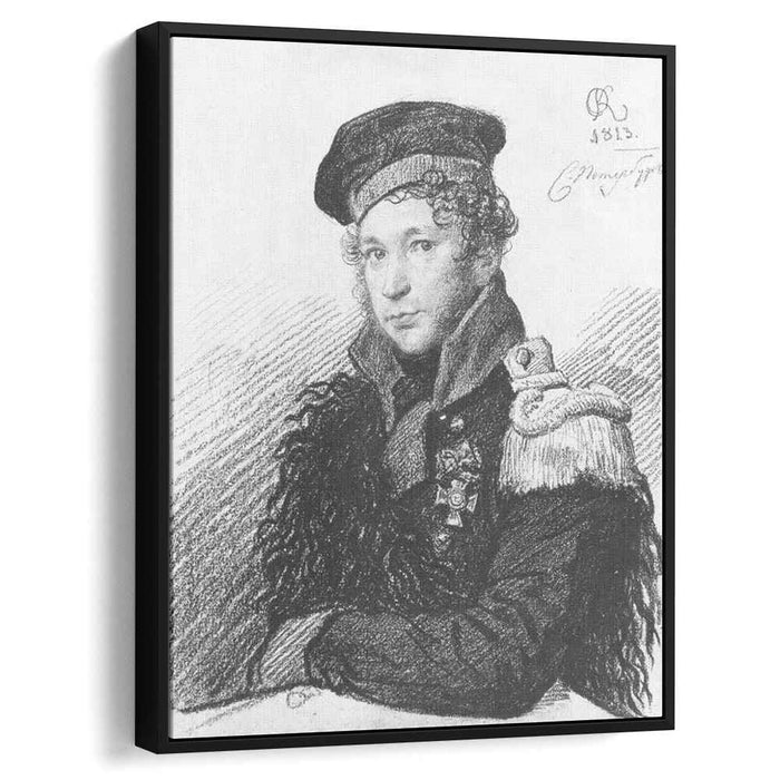 Portrait of A. Tamilov (1813) by Orest Kiprensky