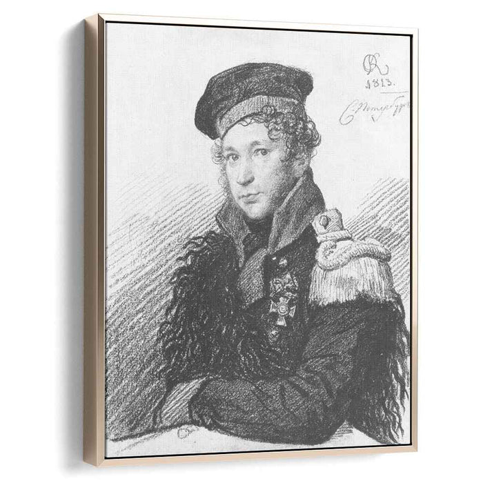 Portrait of A. Tamilov (1813) by Orest Kiprensky