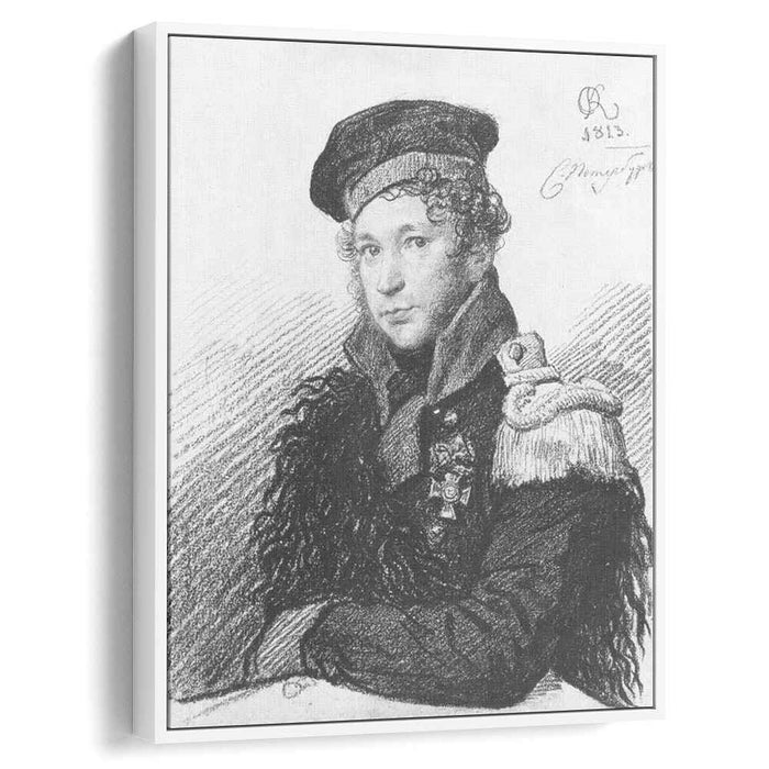 Portrait of A. Tamilov (1813) by Orest Kiprensky