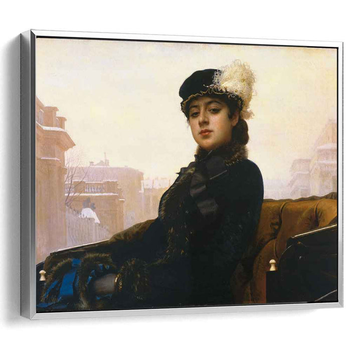 Portrait of a woman (1883) by Ivan Kramskoy