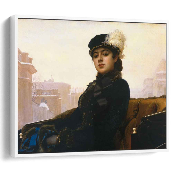 Portrait of a woman (1883) by Ivan Kramskoy