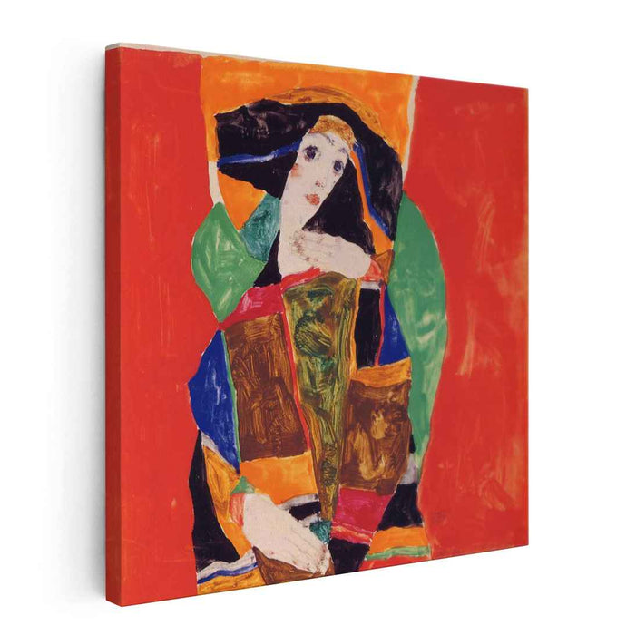 Portrait of a Woman (1912) by Egon Schiele