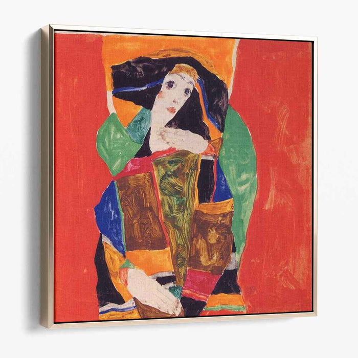 Portrait of a Woman (1912) by Egon Schiele