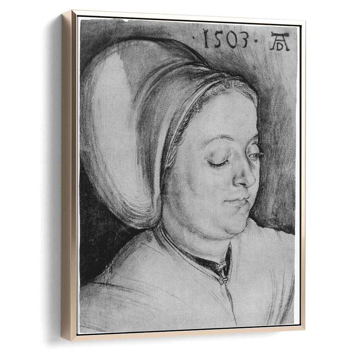Portrait of a Woman (Creszentia Pirckheimer) (1503) by Albrecht Durer
