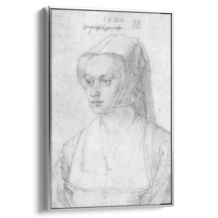 Portrait of a woman from Brussels (1520) by Albrecht Durer