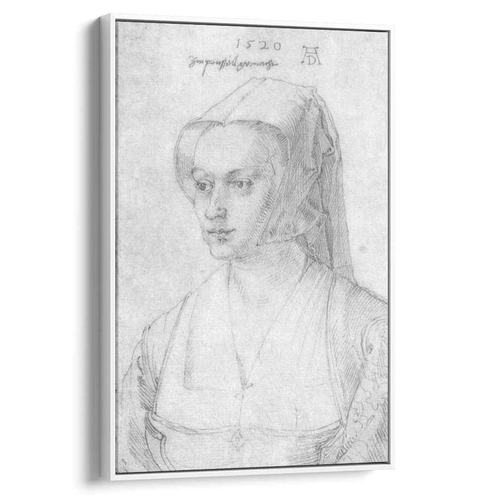 Portrait of a woman from Brussels (1520) by Albrecht Durer