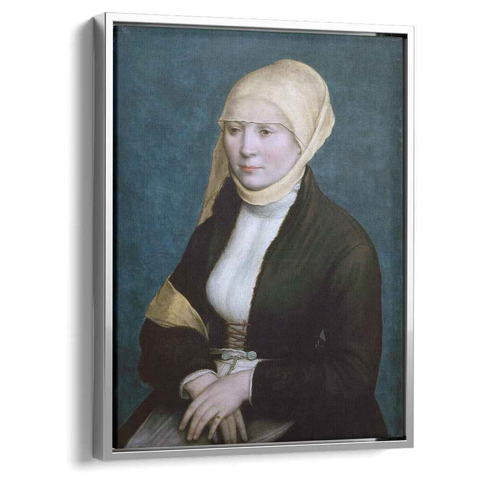 Portrait of a woman from southern Germany . (1523) by Hans Holbein the Younger