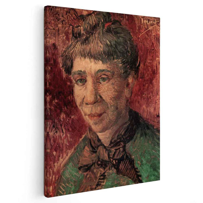 Portrait of a Woman (Madame Tanguy) (1887) by Vincent van Gogh