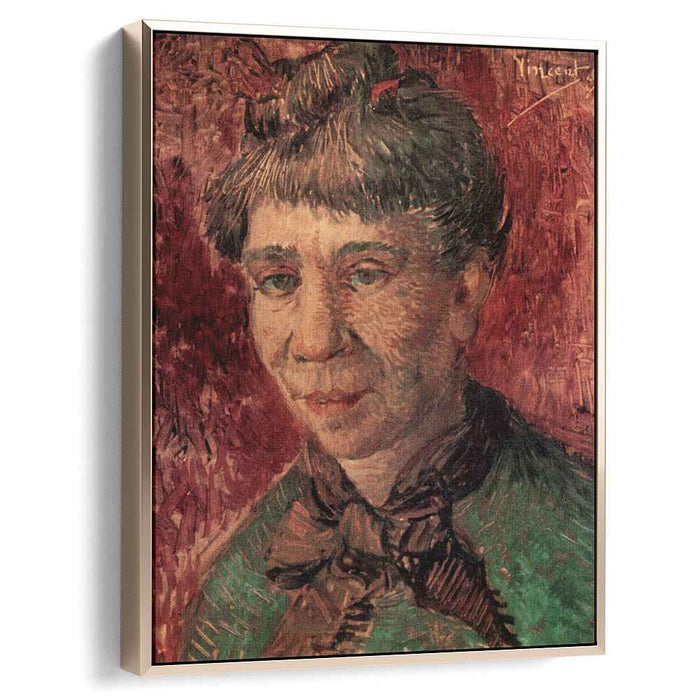 Portrait of a Woman (Madame Tanguy) (1887) by Vincent van Gogh