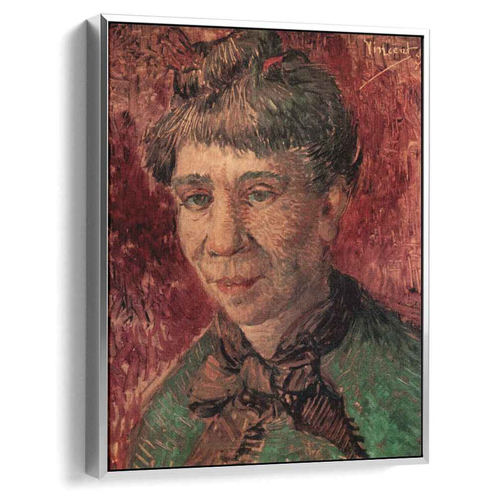 Portrait of a Woman (Madame Tanguy) (1887) by Vincent van Gogh