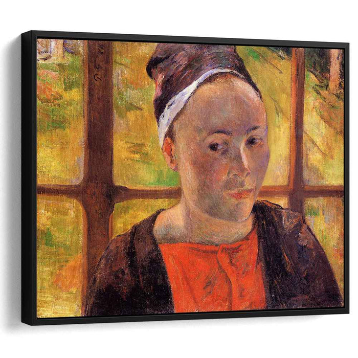 Portrait of a woman (Marie Lagadu) (1888) by Paul Gauguin