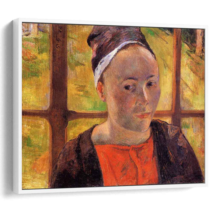 Portrait of a woman (Marie Lagadu) (1888) by Paul Gauguin