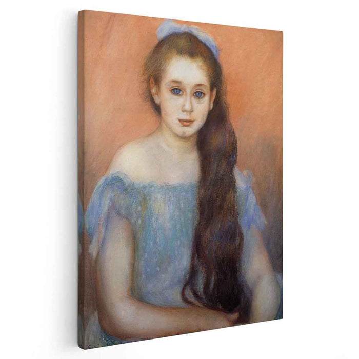 Portrait of a Young Girl (1887) by Pierre-Auguste Renoir