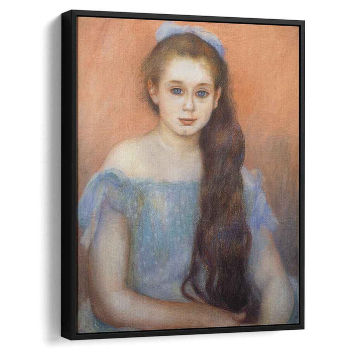 Portrait of a Young Girl (1887) by Pierre-Auguste Renoir