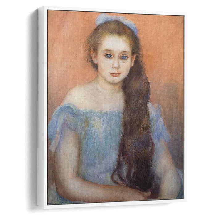 Portrait of a Young Girl (1887) by Pierre-Auguste Renoir