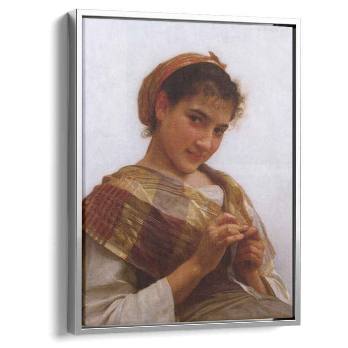Portrait of a Young Girl Crocheting (1889) by William-Adolphe Bouguereau