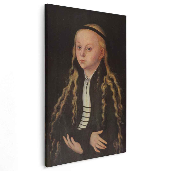 Portrait of a Young Girl (Magdalena Luther) (1520) by Lucas Cranach the Elder