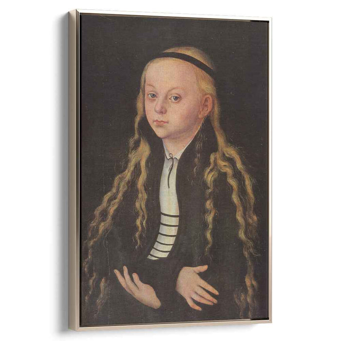 Portrait of a Young Girl (Magdalena Luther) (1520) by Lucas Cranach the Elder