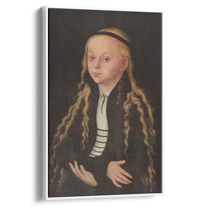 Portrait of a Young Girl (Magdalena Luther) (1520) by Lucas Cranach the Elder