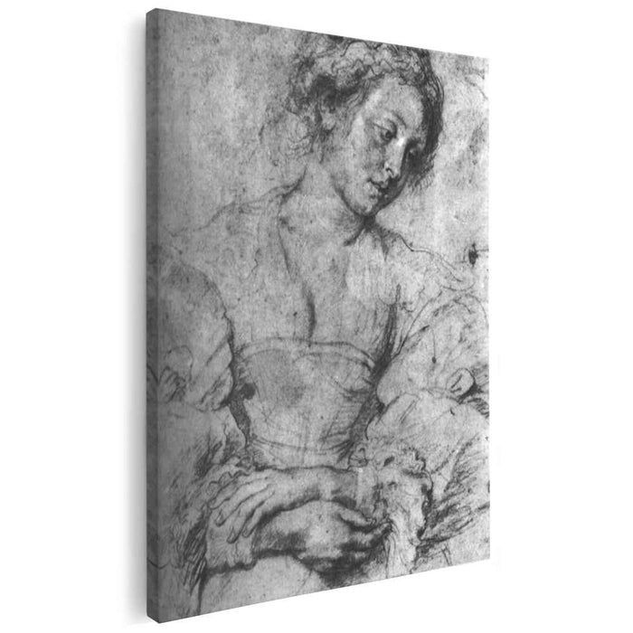 Portrait of a Young Woman (1635) by Peter Paul Rubens