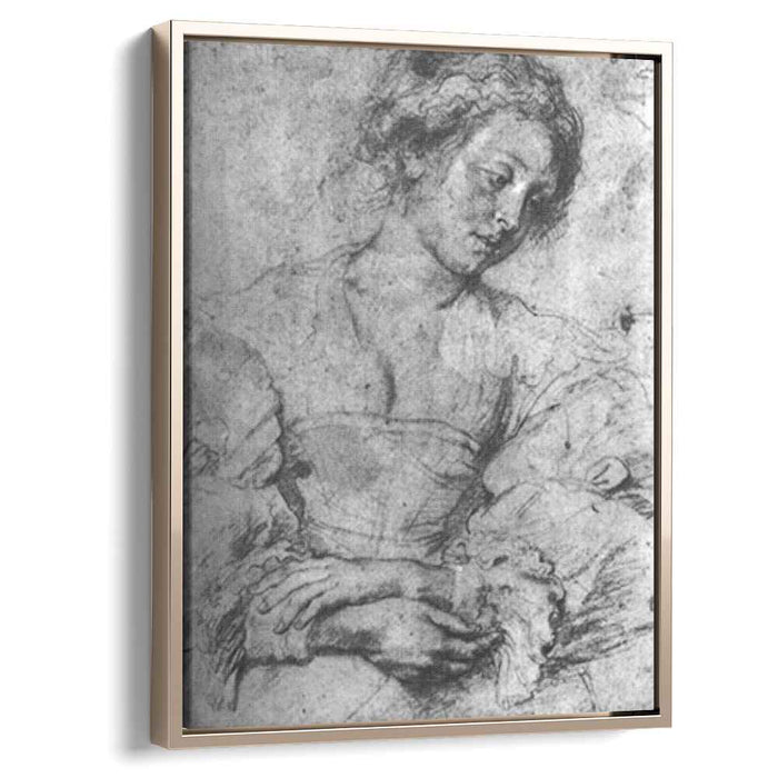 Portrait of a Young Woman (1635) by Peter Paul Rubens