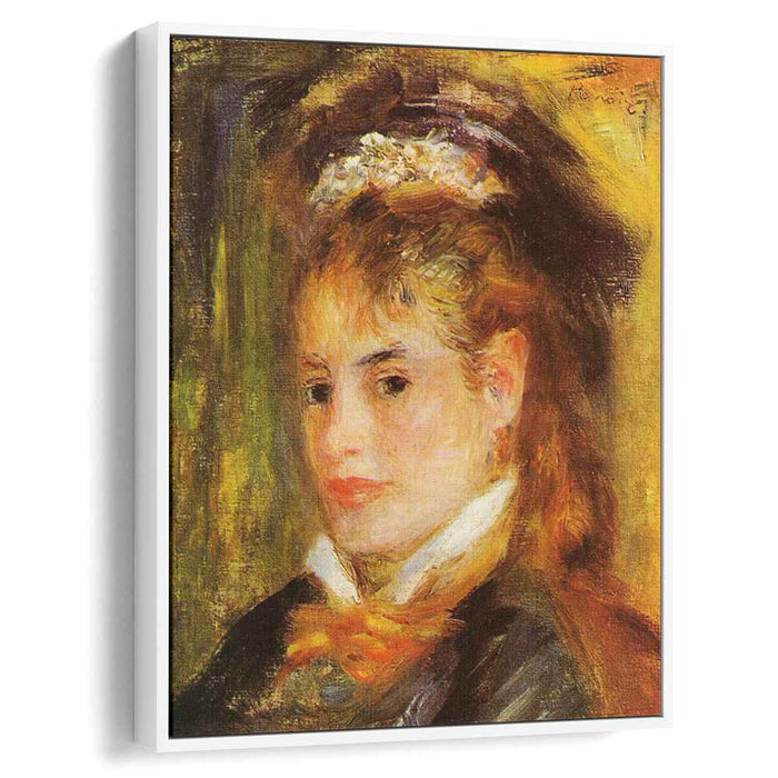 Portrait of a Young Woman (1876) by Pierre-Auguste Renoir