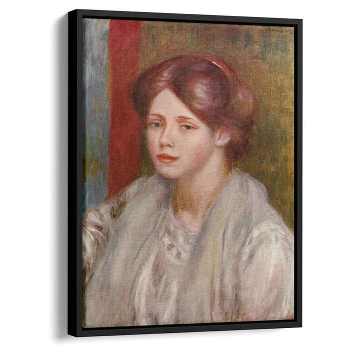 Portrait of a Young Woman (1887) by Pierre-Auguste Renoir