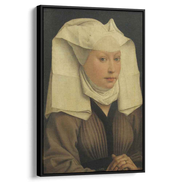 Portrait of a Young Woman in a Pinned Hat (1435) by Rogier van der Weyden