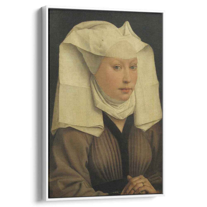 Portrait of a Young Woman in a Pinned Hat (1435) by Rogier van der Weyden