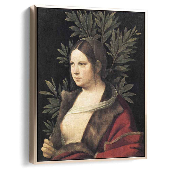 Portrait of a Young Woman (Laura) (1506) by Giorgione