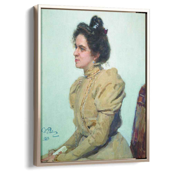 Portrait of actress Lyubov Sazonova-Shuvalova (1899) by Ilya Repin