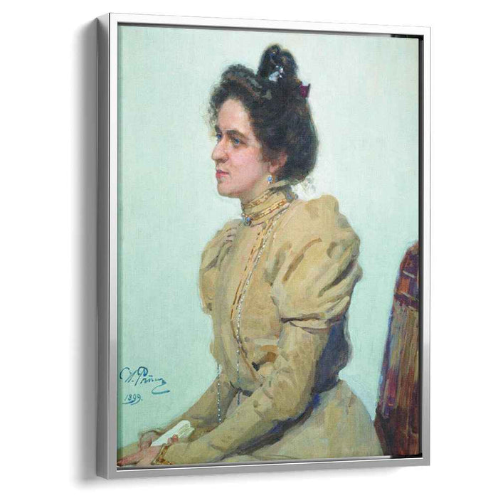 Portrait of actress Lyubov Sazonova-Shuvalova (1899) by Ilya Repin