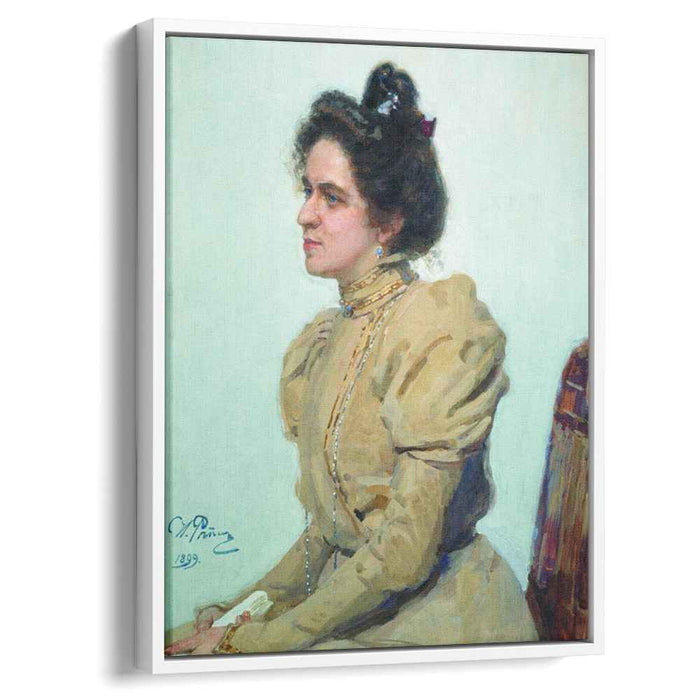 Portrait of actress Lyubov Sazonova-Shuvalova (1899) by Ilya Repin