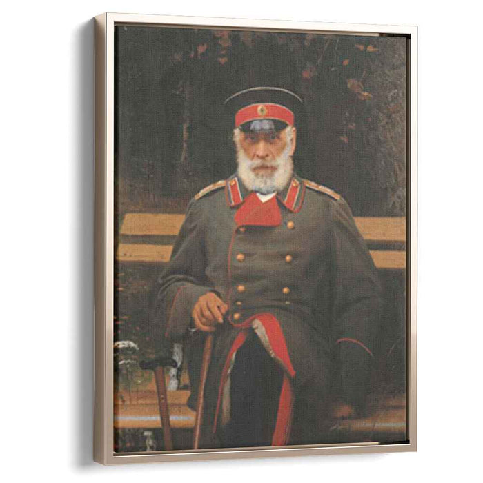 Portrait of Admiral Login Loginovich Heyden (1882) by Ivan Kramskoy