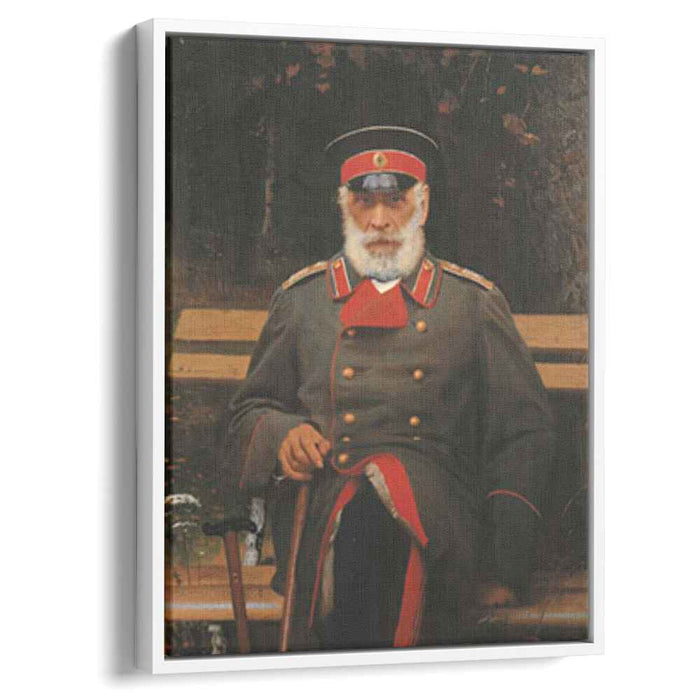Portrait of Admiral Login Loginovich Heyden (1882) by Ivan Kramskoy