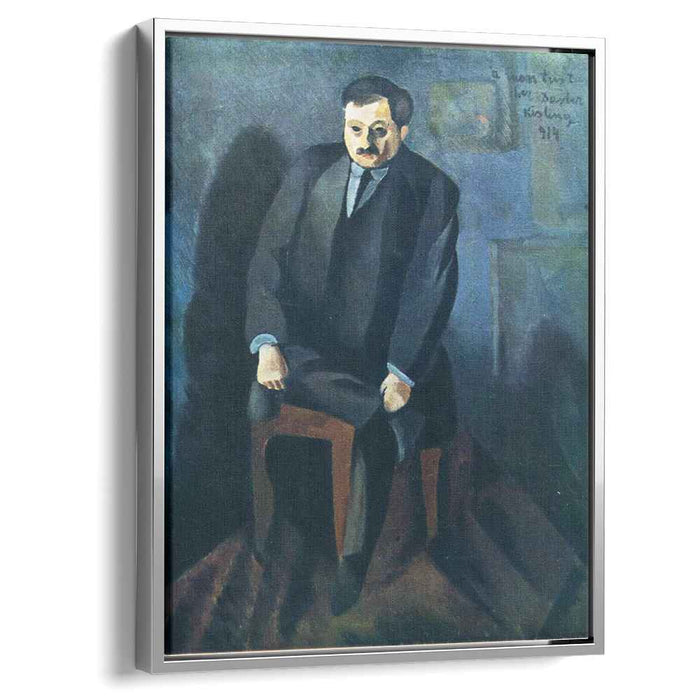 Portrait of Adolphe Basler (1914) by Moise Kisling