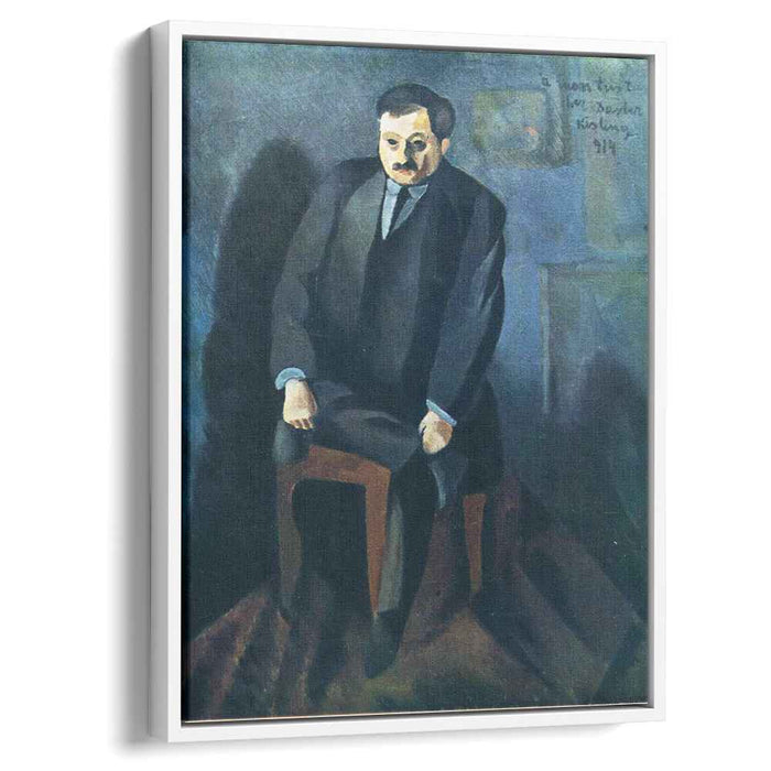 Portrait of Adolphe Basler (1914) by Moise Kisling