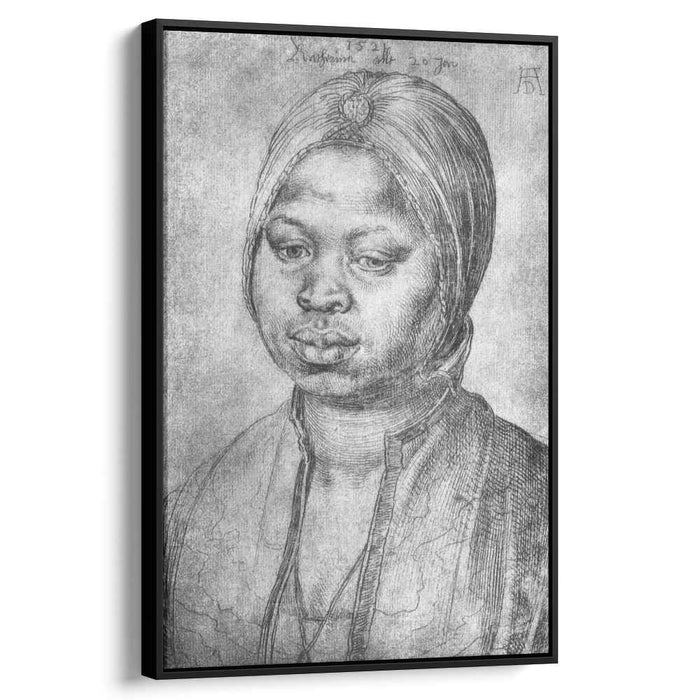 Portrait of African woman Catherine (1521) by Albrecht Durer