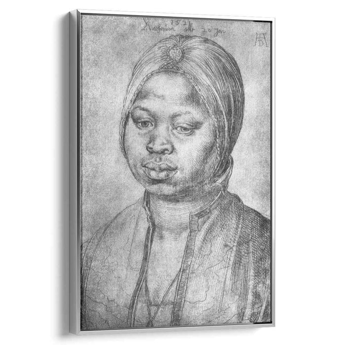 Portrait of African woman Catherine (1521) by Albrecht Durer