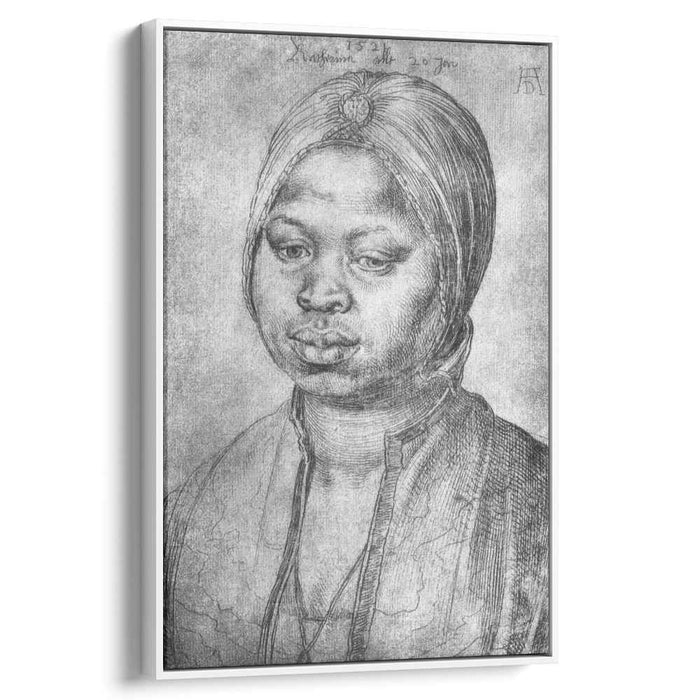 Portrait of African woman Catherine (1521) by Albrecht Durer