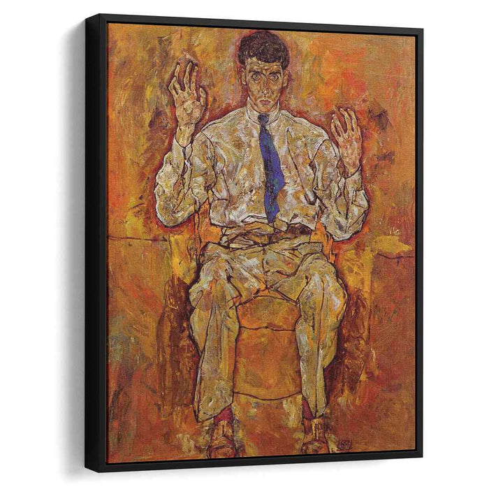 Portrait of Albert Paris von Gutersloh (1918) by Egon Schiele